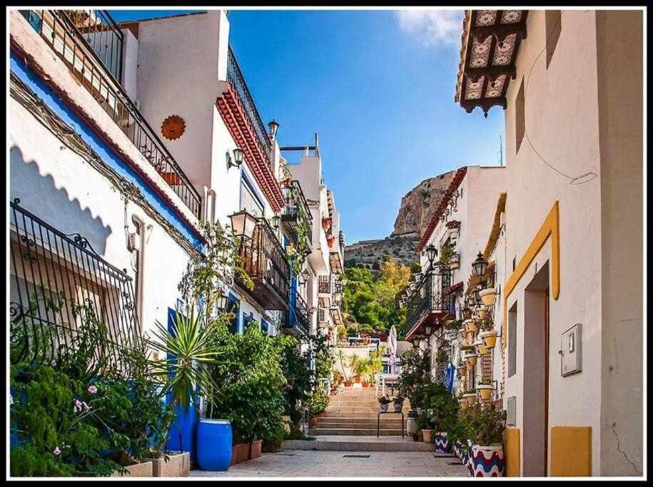 Flamenco, Apartamento Exclusivo De Dos Habitaciones En El Pleno Del Casco Antiguo, Alicante, Playa, Centro Historico, Rambla Luaran gambar