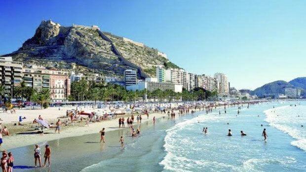 Flamenco, Apartamento Exclusivo De Dos Habitaciones En El Pleno Del Casco Antiguo, Alicante, Playa, Centro Historico, Rambla Luaran gambar